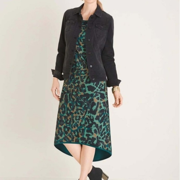 Chico's hi low  midi dress bnwot size 0 - Picture 2 of 3